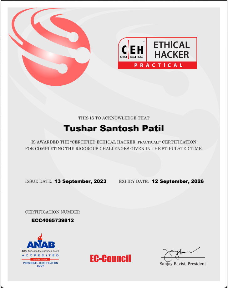 Certification